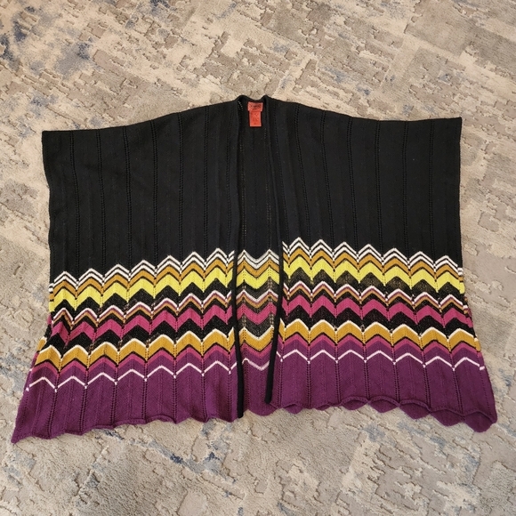 Missoni for Target shawl, cape, poncho. - Picture 3 of 13